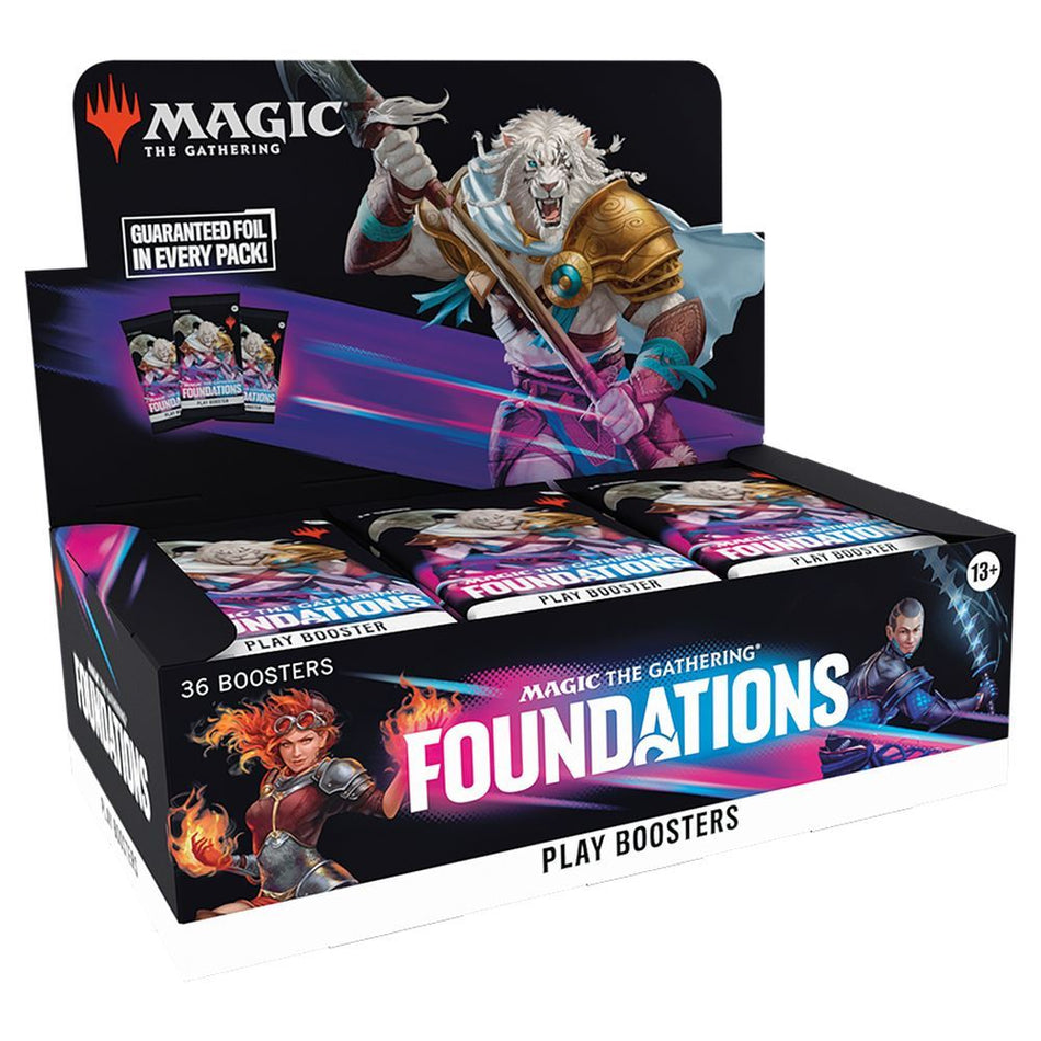 Magic The Gathering - Foundations Play Booster Box Magic The Gathering Wizards of the Coast Default Title
