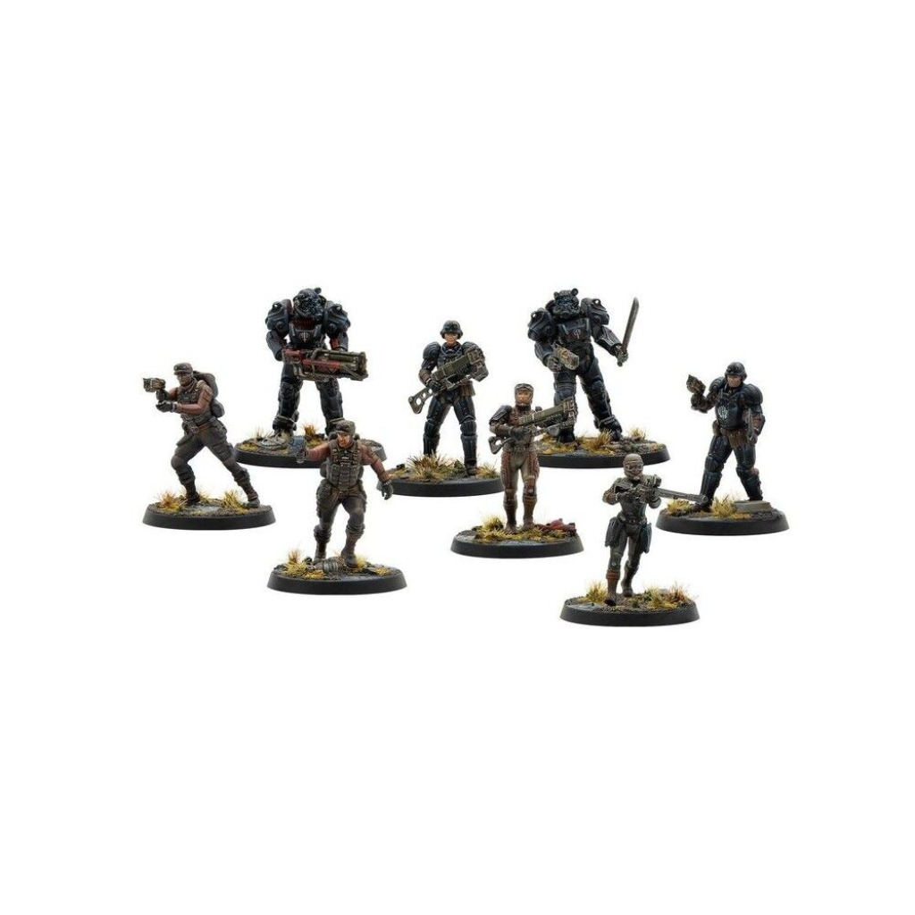 Fallout: Miniatures - Brotherhood of Steel Core Set (Plastic) Fallout Wasteland Warfare Modiphius Entertainment