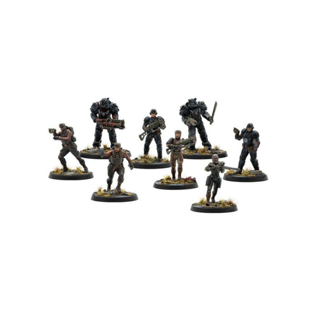 Fallout: Miniatures - Brotherhood of Steel Core Set (Plastic) Fallout Wasteland Warfare Modiphius Entertainment