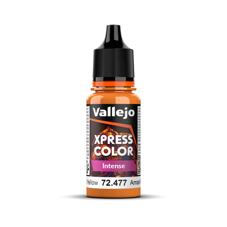 72.477 Xpress Colour Intense - Dreadnought Yellow 18ml Vallejo Xpress Colour Vallejo Default Title  