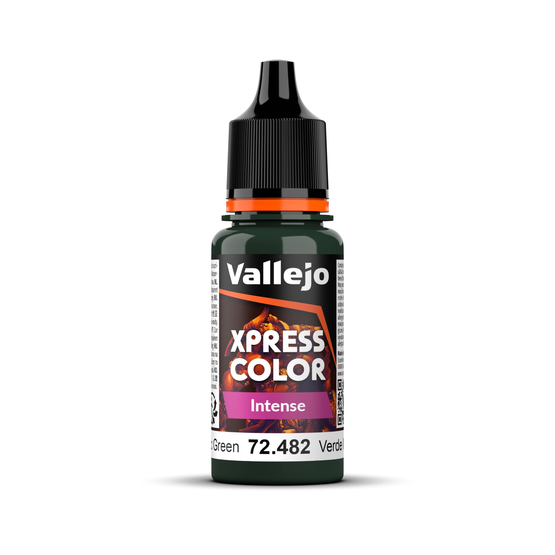 72.482 Xpress Colour Intense - Monastic Green 18ml Vallejo Xpress Colour Vallejo Default Title  