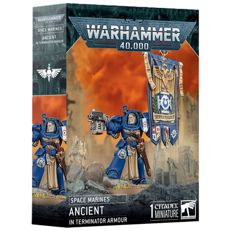 Space Marines: Ancient in Terminator Armour Space Marines Games Workshop Default Title