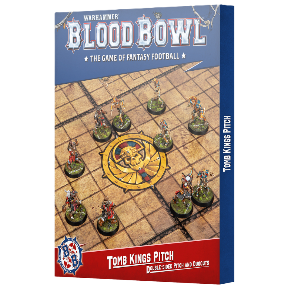 Blood Bowl: Tomb Kings Team Pitch & Dugouts Blood Bowl Games Workshop