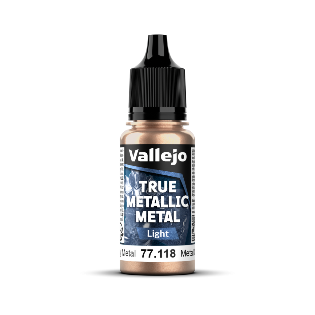 Vallejo True Metallic Metal: Light - Rusty Metal 18 ml Vallejo True Metallic Vallejo Default Title