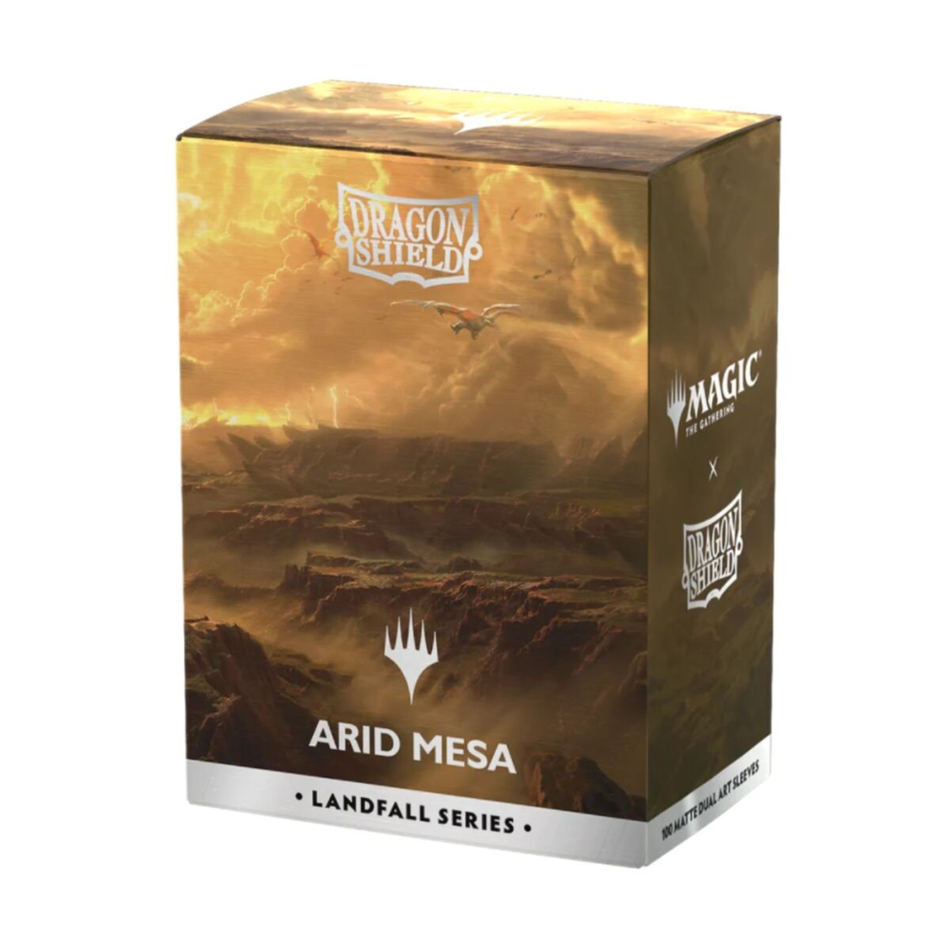 Dragon Shield: Sleeves – Matte Dual Art – MTG Landfall Series: Arid Mesa Card Sleeves Dragon Shield Default Title