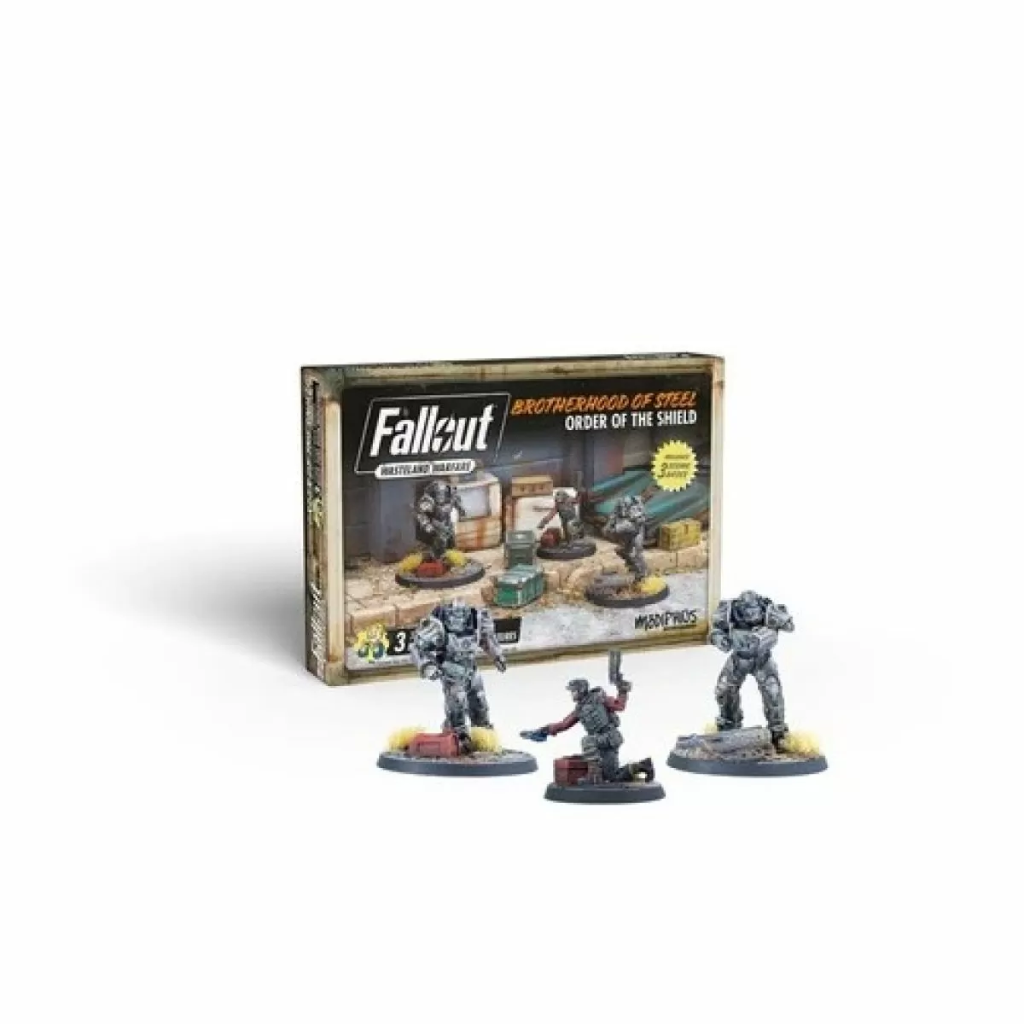 Fallout Wasteland Warfare - Brotherhood of Steel - Order of the Shield Fallout Factions Modiphius Entertainment Default Title