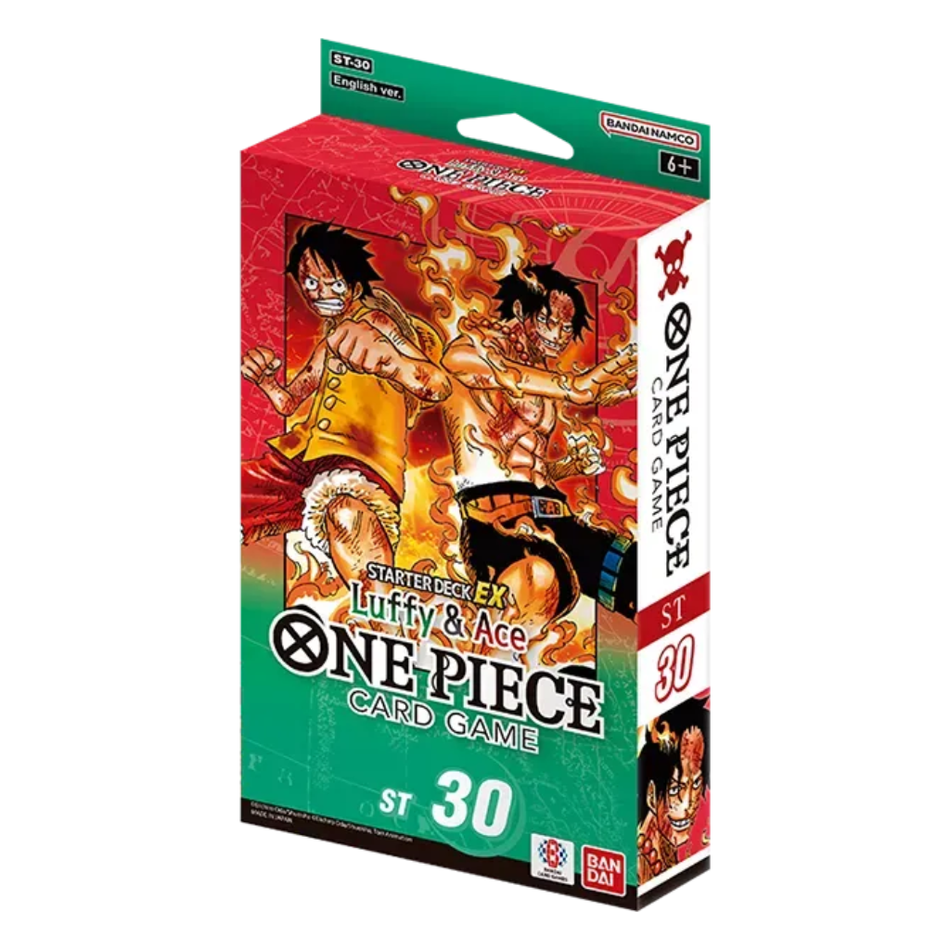 One Piece Card Game: Starter Deck Display – Luffy & Ace [ST-30]