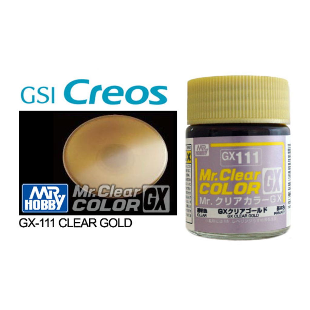 Mr Color GX Clear Gold Mr Hobby Paints Mr Hobby Default Title