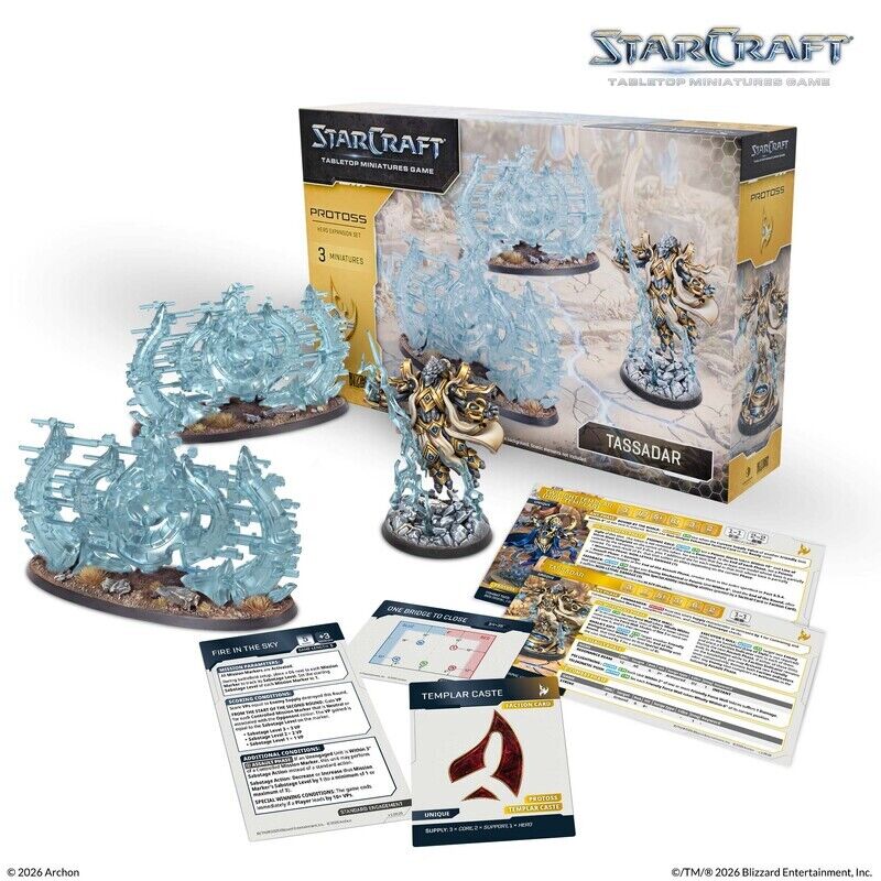 Starcraft Miniatures Games: Protoss - Tassadar - Expansion Set *PREORDER*