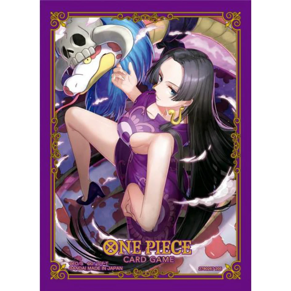 One Piece Card Game: Vol 11 - Boa Hancock Official Sleeves Card Sleeves Bandai Namco Default Title