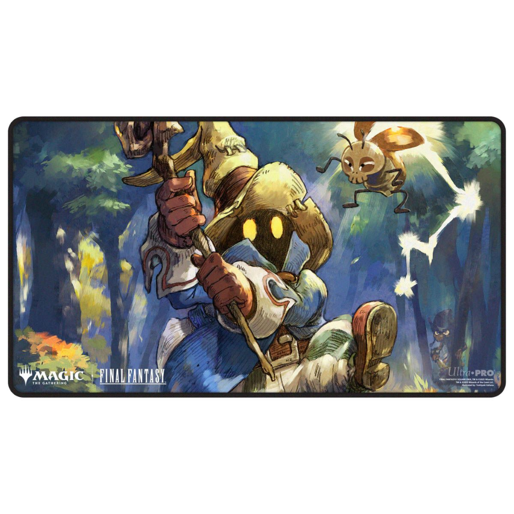 Magic the Gathering - FINAL FANTASY Black Stitched Playmat Premium Y TCG accessories Ultra PRO