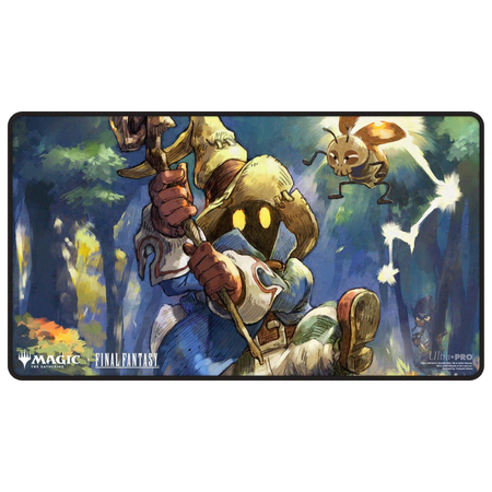 Magic the Gathering - FINAL FANTASY Black Stitched Playmat Premium Y TCG accessories Ultra PRO