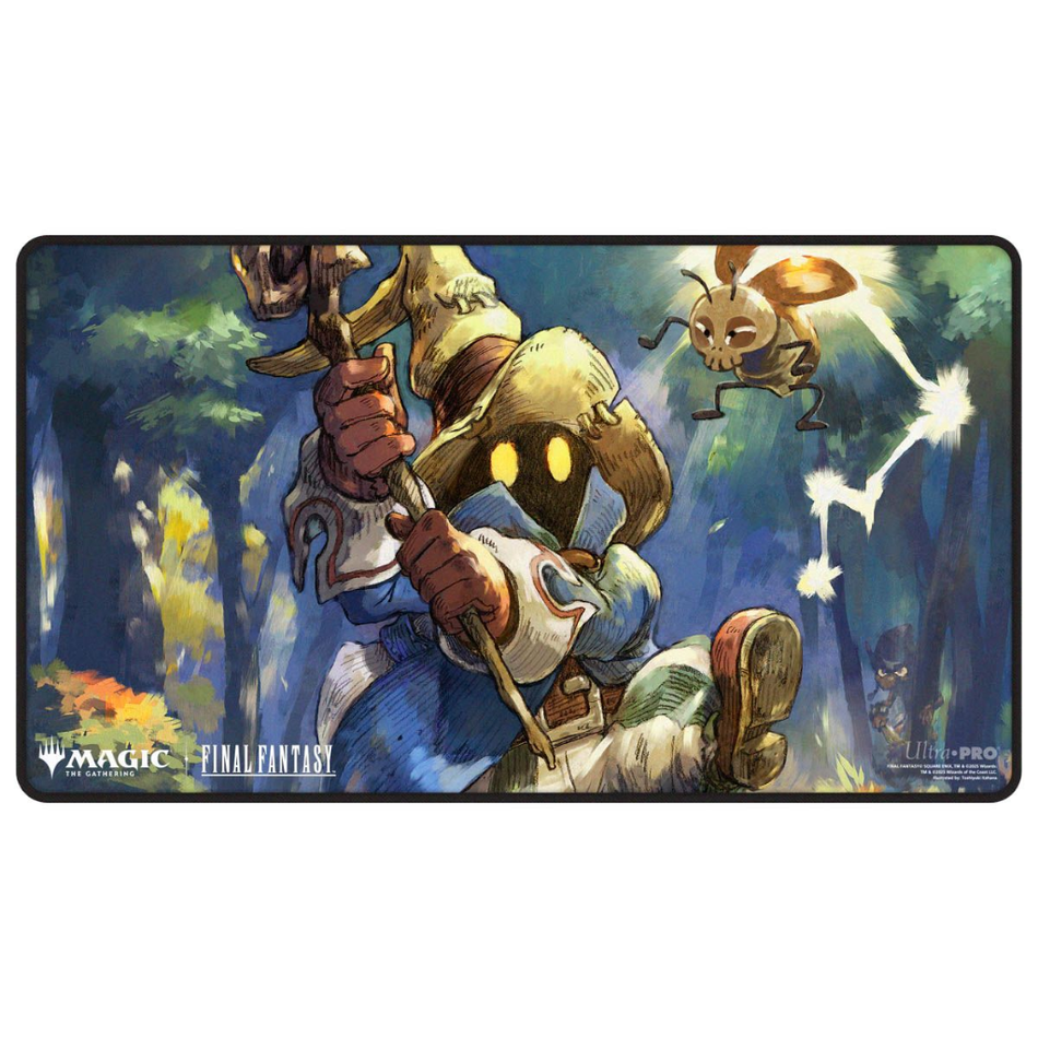 Magic the Gathering - FINAL FANTASY Black Stitched Playmat Premium Y TCG accessories Ultra PRO