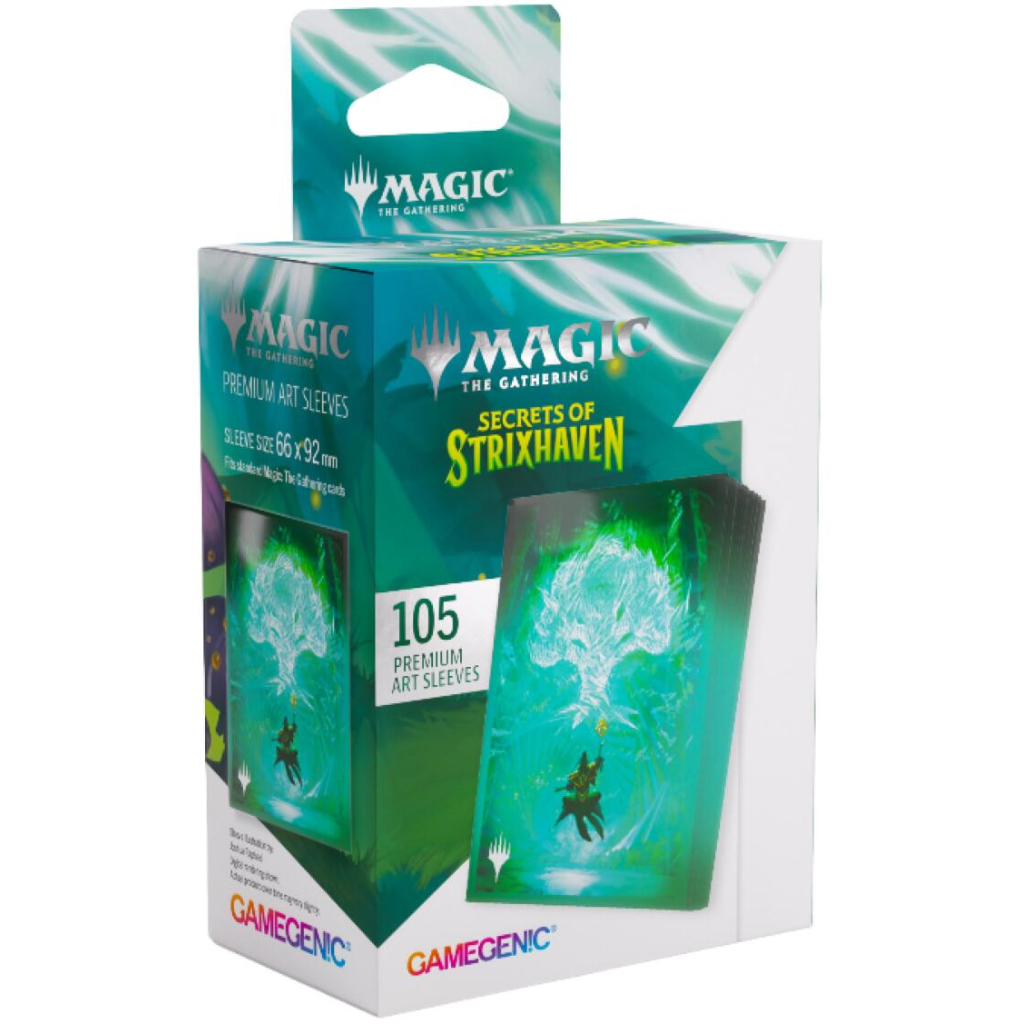 Gamegenic Magic The Gathering Secrets of Strixhaven Premium Art Sleeves - Forest Card Sleeves GameGenic Default Title