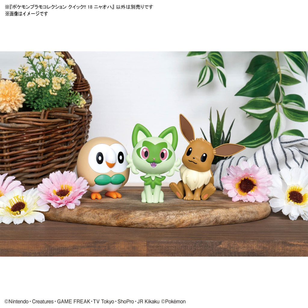 POKEMON MODEL KIT QUICK!! 18 SPRIGATITO Pokemon Model Kit Bandai Pokemon