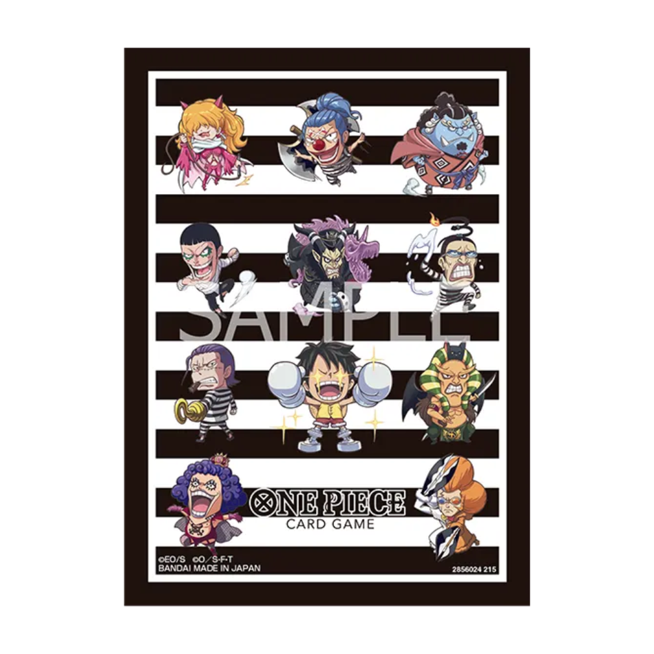 One Piece Card Game: Vol 15 - Impel Down Official Sleeves Card Sleeves Bandai Namco Default Title