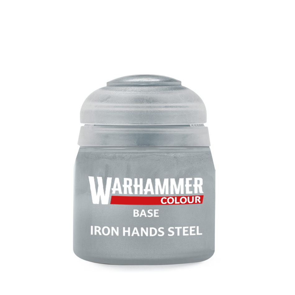 Warhammer Colour: Base - Iron Hands Steel 12ml Citadel Base Warhammer Colour Default Title