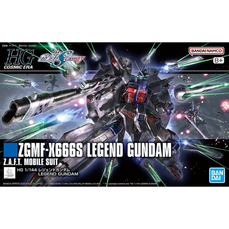 HG 1/144 LEGEND GUNDAM Gundam Model Kit Bandai Default Title