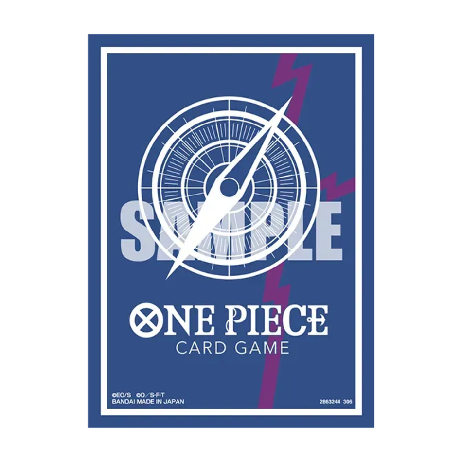 One Piece Card Game: Vol 16 - Standard blue ver. Rocks.D.Xebec Official Sleeves Card Sleeves Bandai Namco Default Title