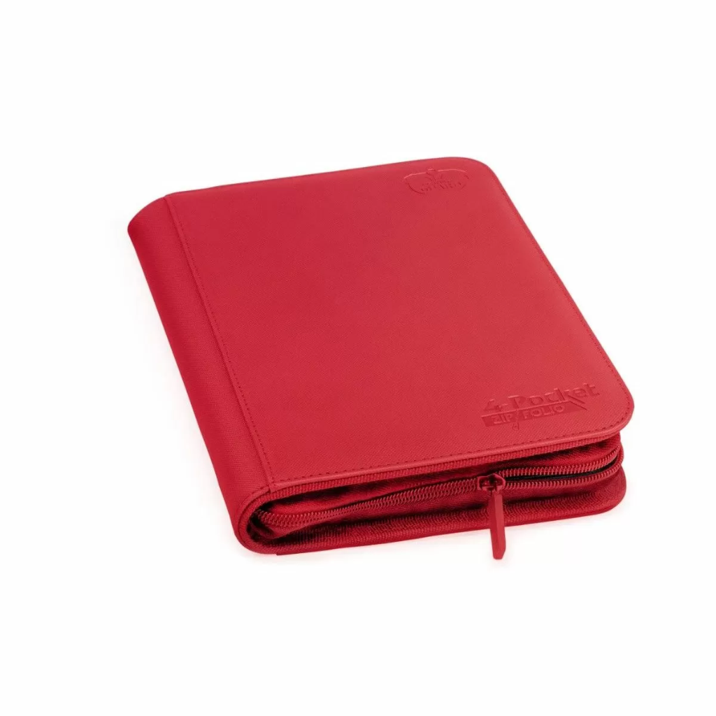 Ultimate Guard: Portfolio – 8-Pocket XenoSkin ZipFolio 160 – Red Card Protectors Ultimate Guard Default Title
