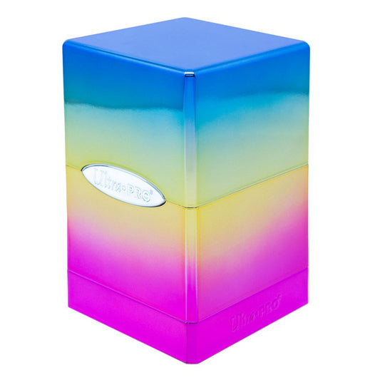 ULTRA PRO: Satin Tower Deck Box - Rainbow