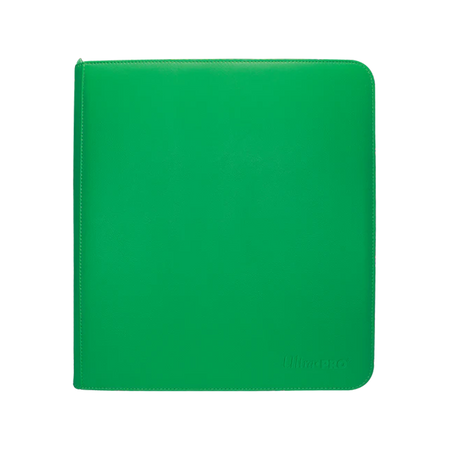 Ultra Pro 12-Pocket Pro-Binder Vivid Zippered Green (WSL) Binder Ultra PRO Default Title  