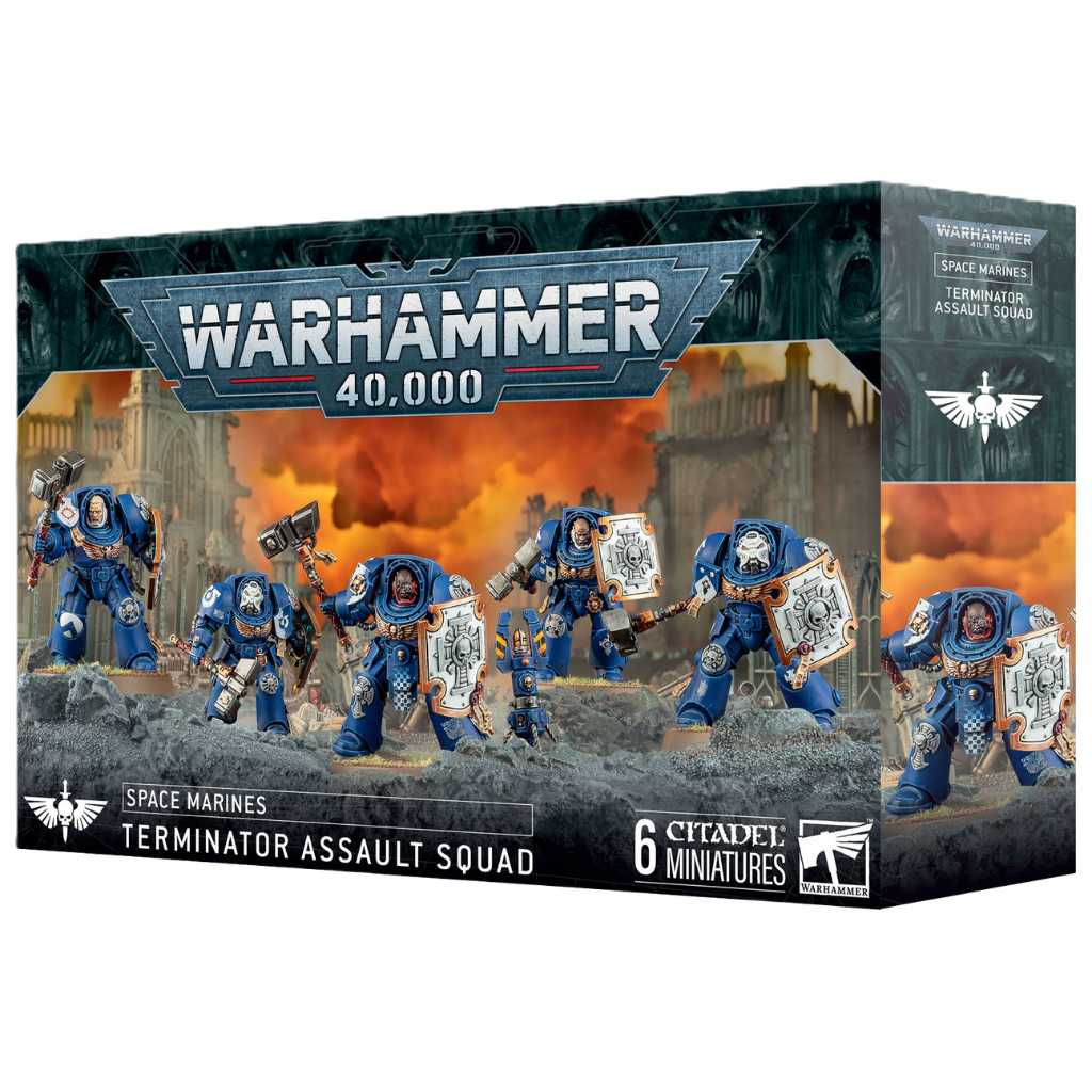 Space Marines: Terminator Assault Squad Space Marines Games Workshop Default Title