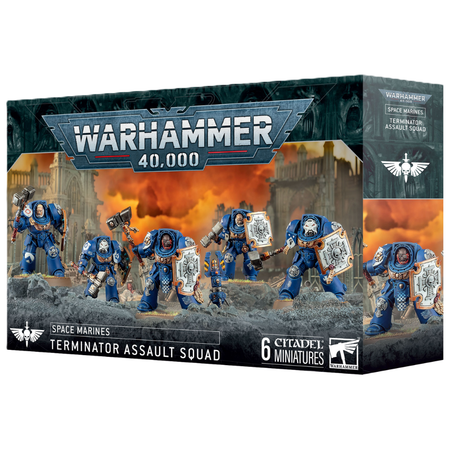 Space Marines: Terminator Assault Squad Space Marines Games Workshop Default Title