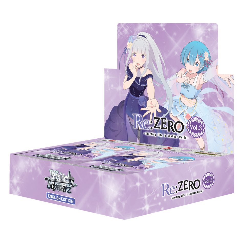[Weiss Schwarz] Re:ZERO -Starting Life in Another World- Vol.3 - Booster Box