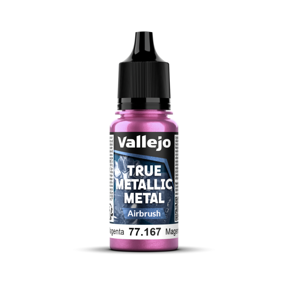 Vallejo True Metallic Metal: Air - Crimson Magenta 18 ml Vallejo True Metallic Vallejo Default Title