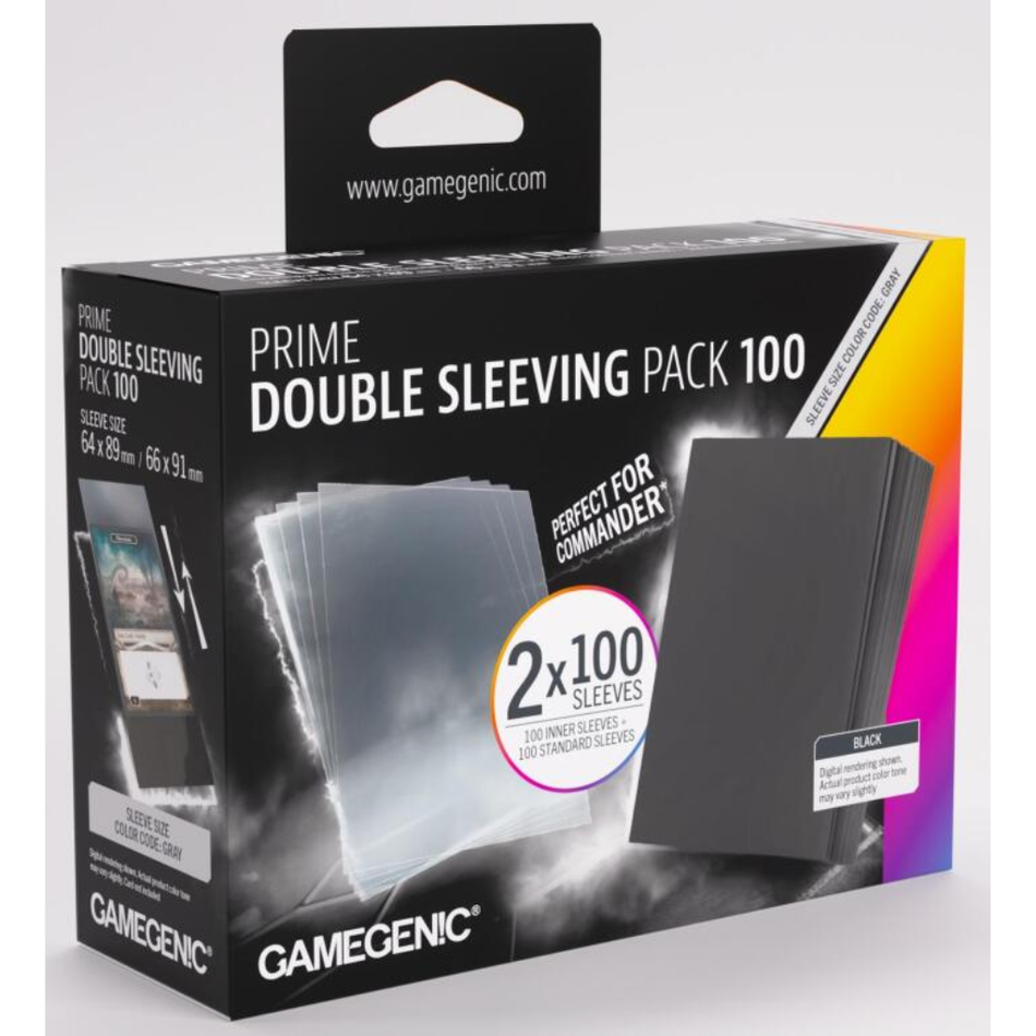 Gamegenic Prime Double Sleeving Pack 100 Deck Box GameGenic Default Title