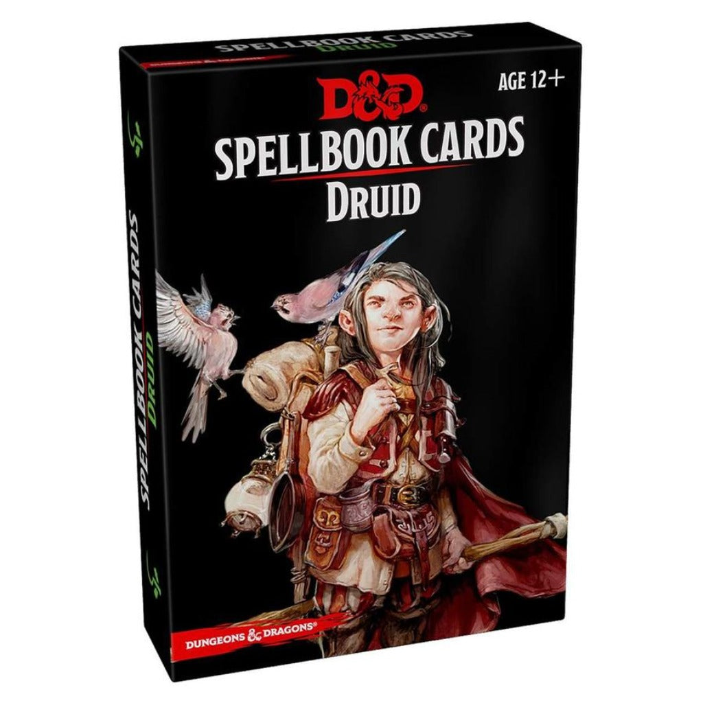 D&D Spellbook Cards Druid Deck (131 Cards) Revised 2018 Edition Dungeons & Dragons Wizards of the Coast Default Title  