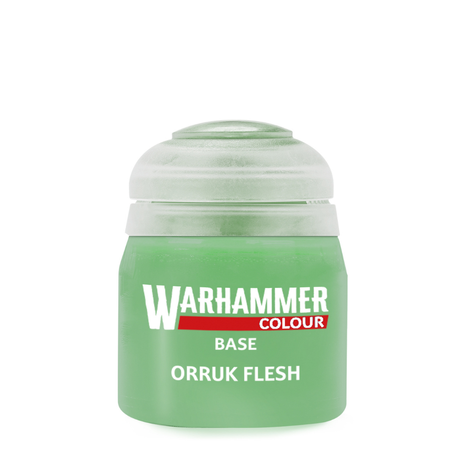 Warhammer Colour: Base - Orruk Flesh 12ml Citadel Base Warhammer Colour Default Title