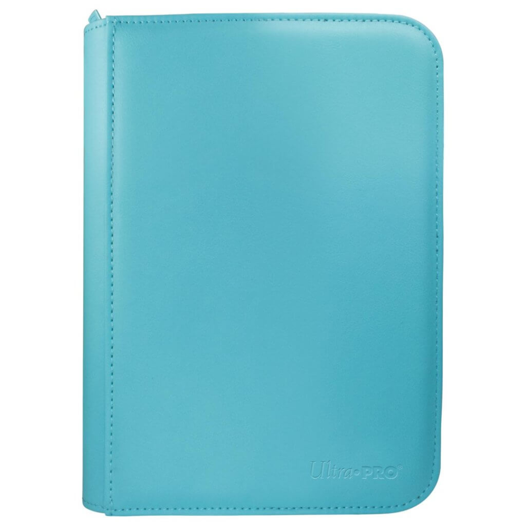 ULTRA PRO Binder - Vivid 4-Pocket Zippered Pro-Binder: Light Blue Binder Ultra PRO Default Title