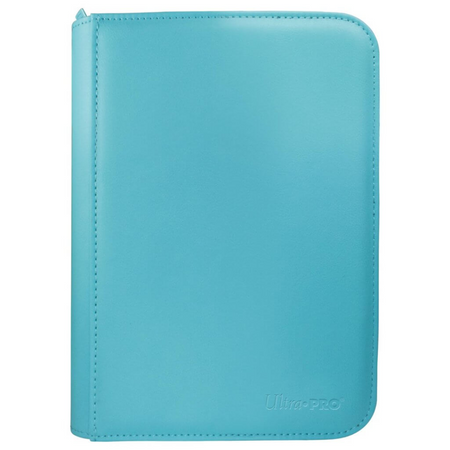 ULTRA PRO Binder - Vivid 4-Pocket Zippered Pro-Binder: Light Blue Binder Ultra PRO Default Title