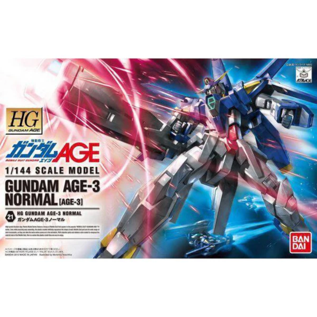 HG 1/144 GUNDAM AGE3 NORMAL Gundam Model Kit Bandai Default Title