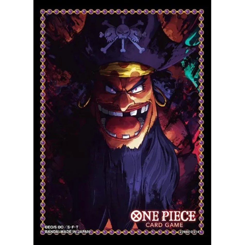 One Piece Card Game: Vol 3 - Marshall.D.Teach Official Sleeves Card Sleeves Bandai Namco Default Title