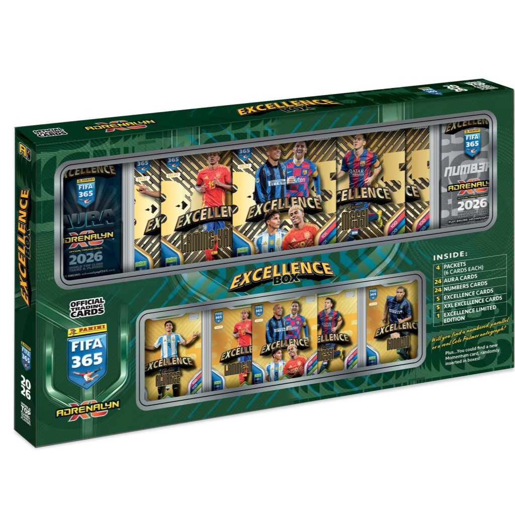 Panini FIFA 365 Adrenalyn XL 2026 Soccer - Excellence Box Sports Cards Panini Default Title