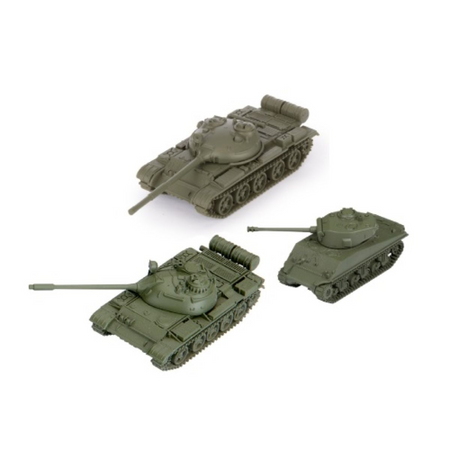 World of Tanks: U.S.S.R. Tank Platoon 4 – T-54, Loza's M4-A2 Sherman, T-62A Board Games Gale Force 9 Default Title