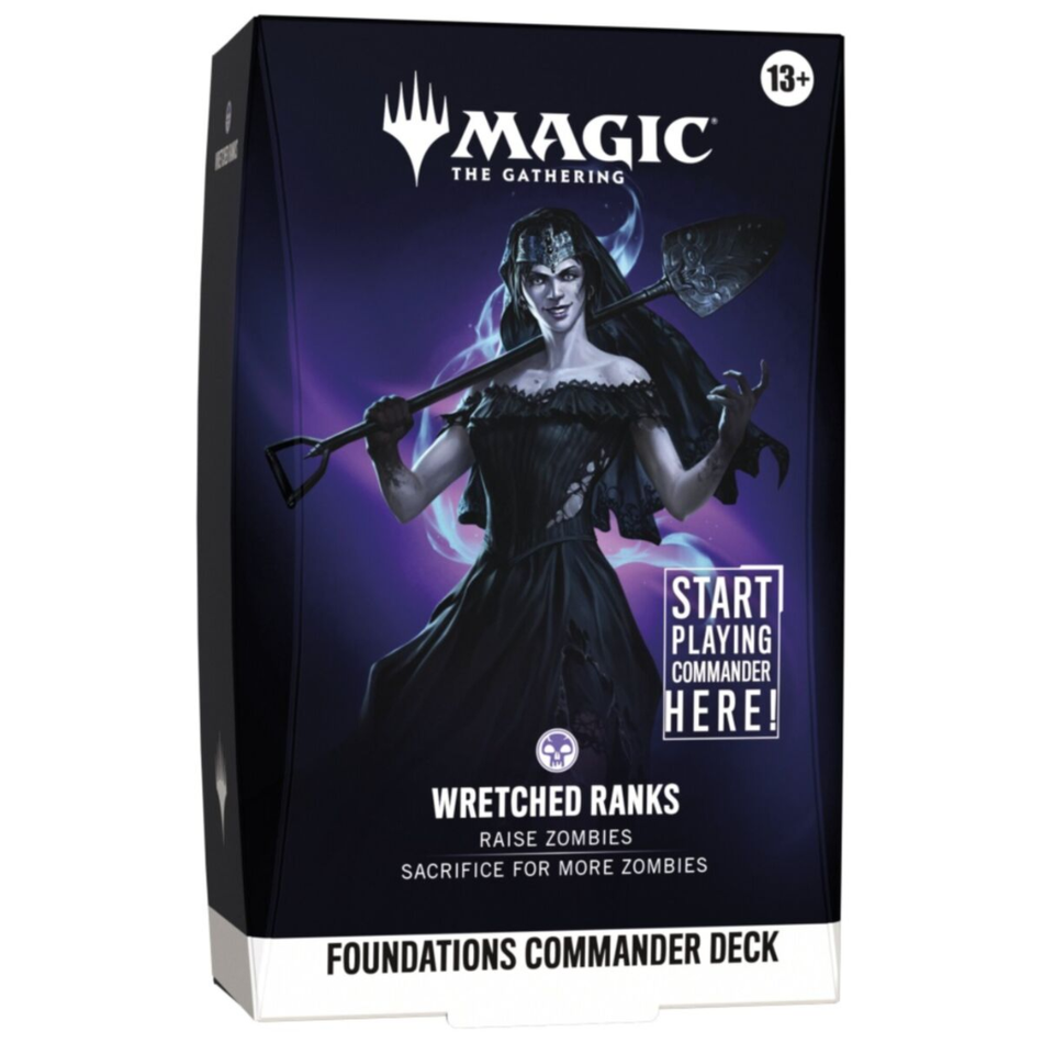 Magic Foundations - Starter Commander - Wretched Ranks Magic The Gathering Wizards of the Coast Default Title