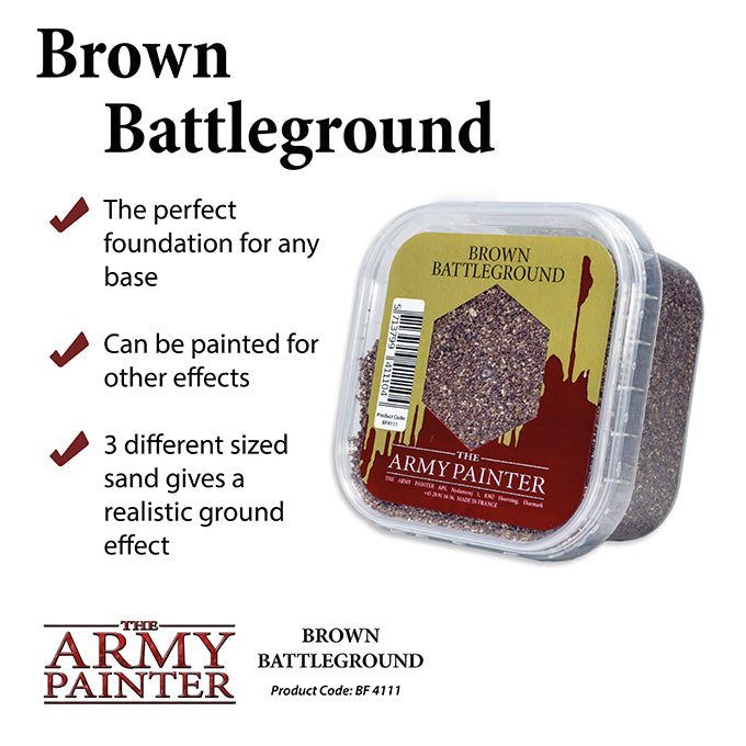 Battlefield Basing - Brown Battleground Battlefield Basing War and Peace Games Default Title  