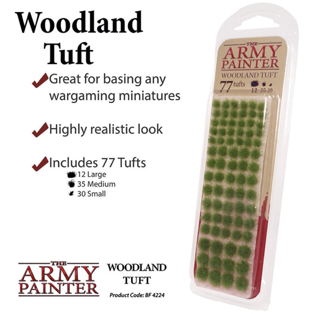 Army Painter Basing - Woodland Tuft Battlefield Basing War and Peace Games Default Title  