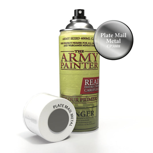 Army Painter Sprays - Plate Mail Metal Army Painter Sprays War and Peace Games Default Title  