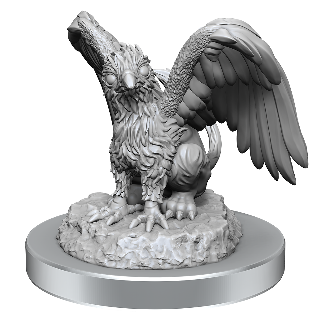 D&D Nolzurs Marvelous Unpainted Miniatures Griffin Hatchlings Dungeons & Dragons WizKids   