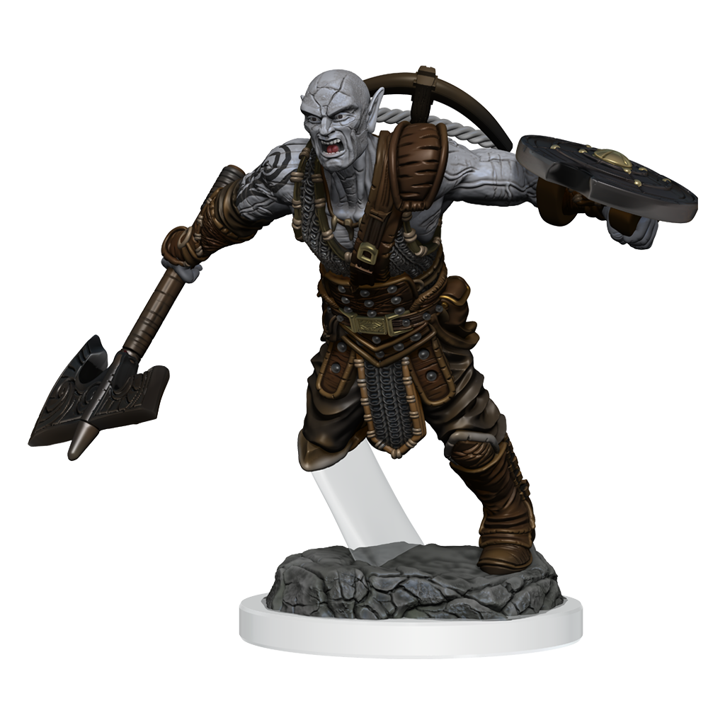D&D Nolzurs Marvelous Unpainted Miniatures Earth Genasi Fighter Dungeons & Dragons Wizards of the Coast   