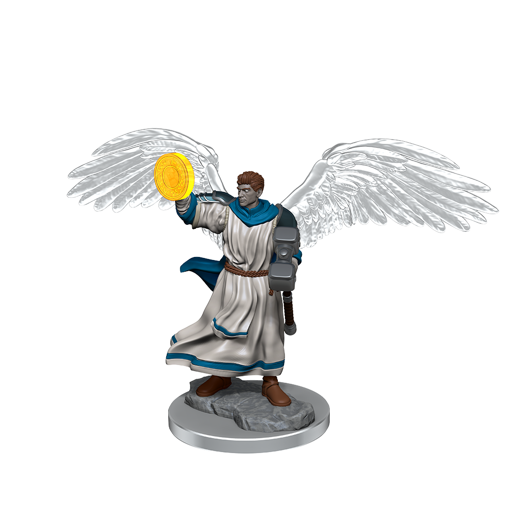 D&D Nolzurs Marvelous Unpainted Miniatures Aasimar Cleric Male Dungeons & Dragons Wizards of the Coast   
