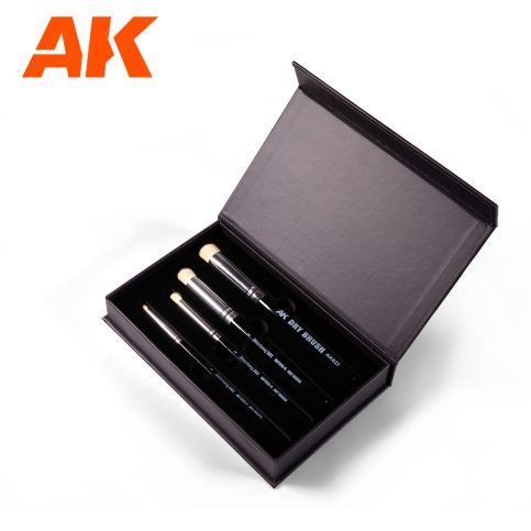 AK Interractive Auxiliaries - Dry Brushes Set AK Brushes AK Interactive   