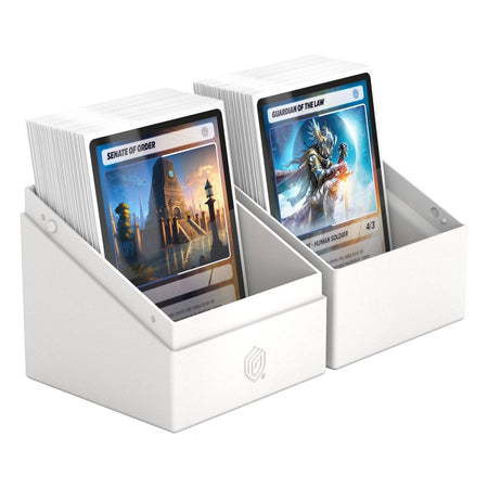 Ultimate Guard Boulder 100+ Solid White Deck Box Ultimate Guard   