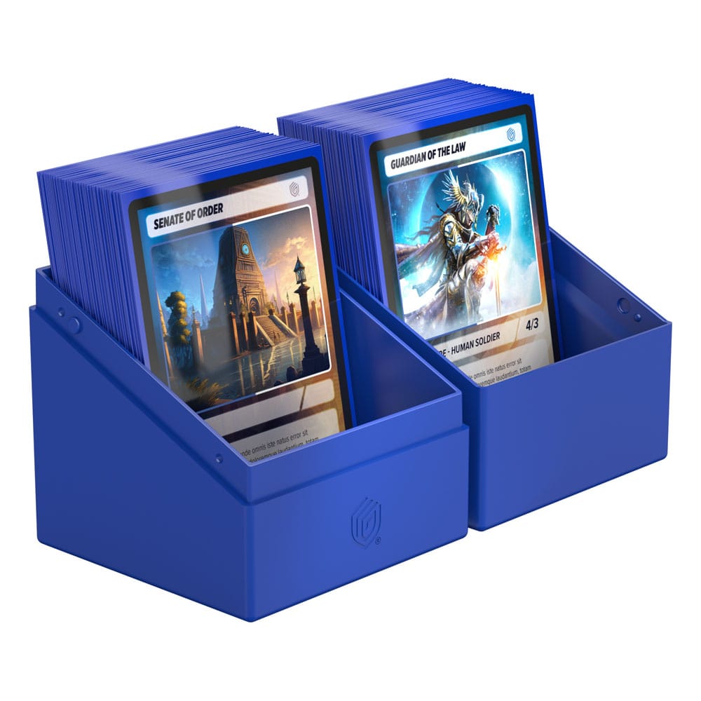 Ultimate Guard Boulder 100+ Solid Blue Deck Box Ultimate Guard   