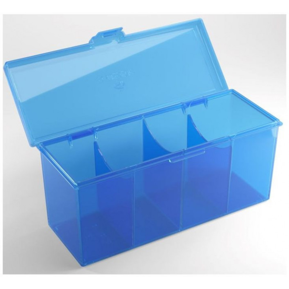Gamegenic Fourtress Holds 320 Sleeves Deck Box Blue